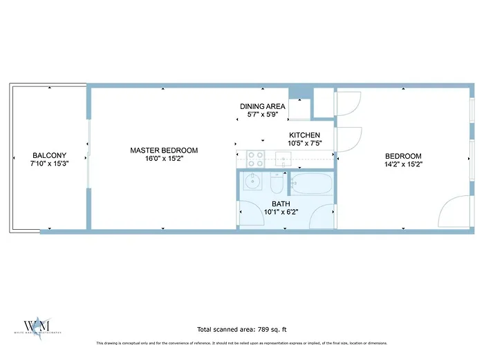Apartment 2 Bed1 Bath On The Boardwalk By The Inlet
